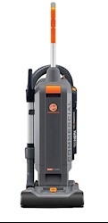 VACUUM, HOOVER, HUSHTONE, HARD-BAGGED, 15" LARGE