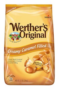 HARD CANDY, WERTHER'S ORIGINAL, CREAMY, CARAMEL FILLED, 27 OZ MAIN