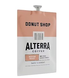 COFFEE, MEDIUM ROAST, ALTERRA DONUT SHOP, FLAVIA FRESHPACK, 100/CT LARGE