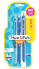 GEL INK PENS, PAPER MATE, INKJOY, MEDIUM POINT, BLUE ASSORTED, 3/PK THUMBNAIL