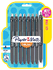 GEL INK PENS, PAPER MATE, INKJOY, BLACK, 8/PK THUMBNAIL