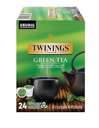 TEA, TWININGS, GREEN, KEURIG K-CUP PODS, 24/CT LARGE