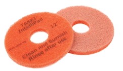 12" ORANGE  FLOOR PAD, CLEAN & BURNISH, INTELLIPAD BY DIVERSEY, 2/CT THUMBNAIL