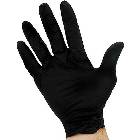 DISPOSABLE GLOVES, NITRILE, POWDER-FREE, EXAM, AMBITEX N200BLK, BLACK, 100/BX THUMBNAIL