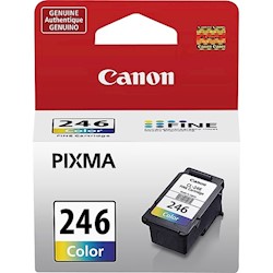 INK, CARTRIDGE, STANDARD YIELD, CANON 246, TRI-COLOR LARGE