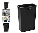 TRASH CAN, 23 GALLON,  SLIM PROFILE, (COMPARE TO "SLIM-JIM"), ALPINE IND. THUMBNAIL