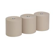 PAPER TOWEL, 8" HIGH-CAPACITY RECYCLED PAPER, 1-PLY, BROWN, 1150'/ROLL, 3 ROLLS/CARTON THUMBNAIL
