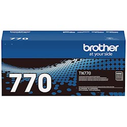 TONER, CARTRIDGE, EXTRA HIGH YIELD, BROTHER TN 770, BLACK LARGE