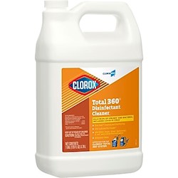 DISINFECTANT, CLOROX, TOTAL 360, CLEANER, 1 GALLON, 4/CT LARGE