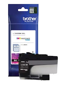 INK, CARTRIDGE, TANK, SUPER HIGH YIELD, BROTHER LC3033BK, BLACK MAIN