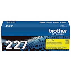 TONER, CARTRIDGE, HIGH YIELD, BROTHER TN-227, YELLOW LARGE
