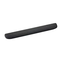 WRIST REST, DESK ACCESSORY, STAPLES, GEL, NON-SKID, BLACK MAIN
