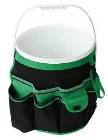 BUCKET CADDY, ORGANIZER, BLACK& GREEN, 34 POCKETS, FITS 5 GL BUCKET (NOT INCLUDED) THUMBNAIL