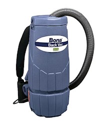 BACKPACK VACUUM, BONA DCS BACK VAC, WITH TOOLS, BLUE MAIN