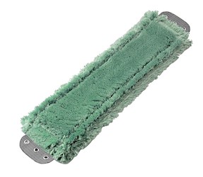 MOP HEADS, MICROFIBER, MICRO, GREEN, HEAVY DUTY, 5/CT LARGE