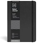 JOURNAL, RULED, FLEXIBLE COVER, MEDIUM, TRU RED, BLACK THUMBNAIL