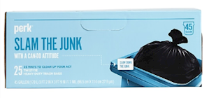 45 GALLON, 1.1 MIL, BLACK, 38 X 45, LOW DENSITY, TWIST-TIE, 25/CS THUMBNAIL