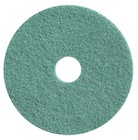 17" GREEN DIAMOND FLOOR PAD, DAILY CLEANING & GLOSS, TASKI TWISTER BY DIVERSEY, 2/CT THUMBNAIL