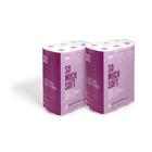 BATH TISSUE, STANDARD ROLLS, ULTRA SOFT, 2-PLY, WHITE, PERK, 48 ROLLS/PK THUMBNAIL