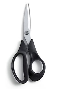 SCISSORS, STAINLESS STEEL, STRAIGHT HANDLE, TRU RED, 7" MAIN