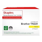 TONER, CARTRIDGE, STANDARD YIELD, BROTHER TN221Y, YELLOW THUMBNAIL