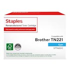 TONER, CARTRIDGE, STANDARD YIELD, BROTHER TN221C, CYAN THUMBNAIL