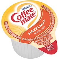 CREAMER, COFFEE MATE, HAZELNUT, LIQUID, 0.38 OZ., 180/CT MAIN