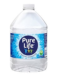 WATER BOTTLES, PURE LIFE, PURIFIED, 101.4 OZ., 6/CT MAIN