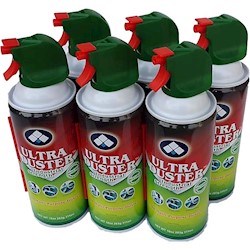 DUSTER, COMPRESSED AIR, INDUSTRIAL STRENGTH, 10 OZ., 6/CT LARGE