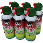 DUSTER, COMPRESSED AIR, INDUSTRIAL STRENGTH, 10 OZ., 6/CT THUMBNAIL