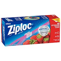 STORAGE BAGS, ZIPLOC, GALLON SIZE, SLIDER, 68/CT MAIN
