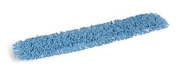 DUST MOP HEAD, COASTWIDE PROFESSIONAL, LOOPED-END, COTTON, BLUE, 48" X 5" LARGE