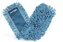 DUSTMOP HEAD, 36", BLUE, LOOPED-END COTTON, LAUNDERABLE THUMBNAIL
