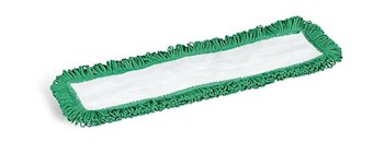 DUST MOP HEAD, COASTWIDE PROFESSIONAL, MICROFIBER, LOOPED-END, GREEN, 24" X 5" THUMBNAIL