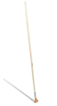 HANDLE, WOOD, DUST MOP, 64", STURDY METAL CONNECTION MAIN
