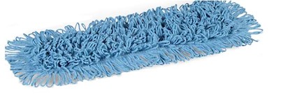 DUSTMOP HEAD, 24", BLUE, LOOPED-END COTTON, LAUNDERABLE THUMBNAIL