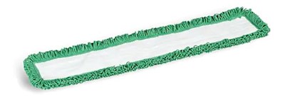 DUST MOP HEAD, COASTWIDE PROFESSIONAL, LOOPED-END, MICROFIBER, GREEN, 36" X 5" THUMBNAIL