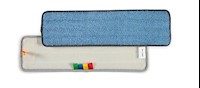 MOP, WET, FLAT HEAD, 18" X 5", ECONOMY, BLUE MAIN