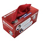 MICROFIBER RAGS, HOSPECO, RED, 50/CT THUMBNAIL