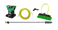 WINDOW CLEANING KIT, UNGER HYDROPOWER ULTRA, BLACK/GREEN/YELLOW MAIN