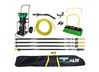 WINDOW CLEANING KIT, UNGER HYDROPOWER ULTRA, BLACK/GREEN/YELLOW MAIN