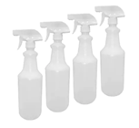 EMPTY 32 OZ BOTTLE W/TRIGGER HANDLE, WHITE, PACK OF 4 THUMBNAIL