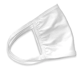 FACE MASK, ATA, ADULT, COTTON, CLOTH, WHITE, 10/PK THUMBNAIL