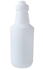 EMPTY 32 OZ BOTTLE, TRANSLUCENT, EMBOSSED GRADUATIONS, (TRIGGER HANDLE SOLD SEPARATELY) 60/CS THUMBNAIL