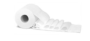 BATH TISSUE, STANDARD ROLLS, 2-PLY, VON DREHLE PROFESSIONAL, 750 SHEETS/ROLL, 24 ROLLS/CS THUMBNAIL