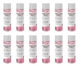 DISINFECTANT SPRAY, AEROSOL, CLAIRE COUNTRY FRESH, HOSPITAL GRADE, EFFECTIVE ON COVID-19, 17 OZ., 12 LARGE