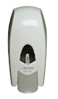 DISPENSER, MANUAL, LOTION STYLE SOAP AND SANITIZER GEL, BETCO CLARIO, WHITE, FOR 1L REFILLS THUMBNAIL