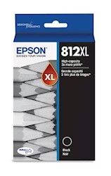 INK, CARTRIDGE, HIGH YIELD, EPSON T812XL, BLACK LARGE