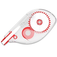CORRECTION TAPE, STAPLES, WHITE, 10/CT MAIN