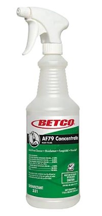 EMPTY SPRAY BOTTLE W/TRIGGER SPRAYER, FOR BETCO AF79 DISINFECTANT, 12/CS MAIN